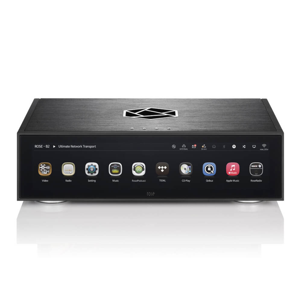 อุปกรณ์รับสัญญาณ HIFI ROSE : RS-130 TRANSPORT (BLACK)